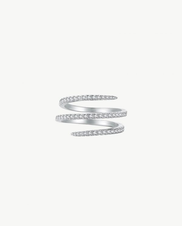 Silver 925 Zirconia Band Ring