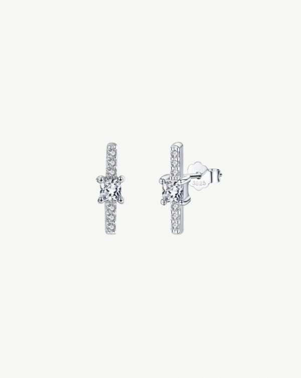 Silver 925 Minimalist Stud Earrings