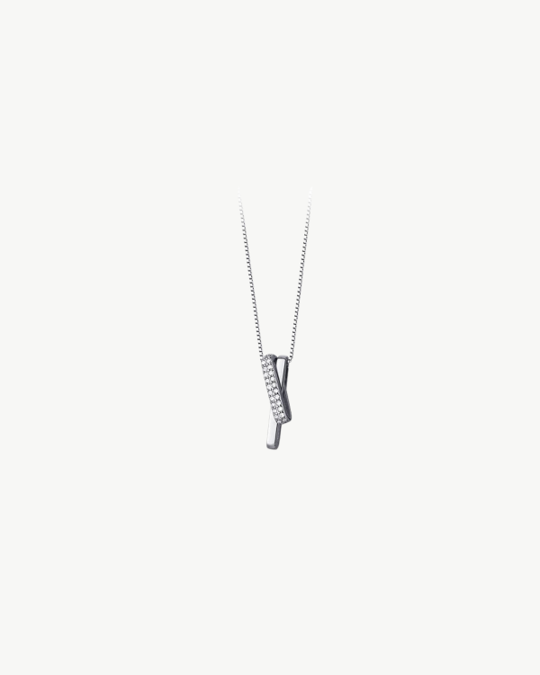 Silver 925 Elegant Zirconia Necklace