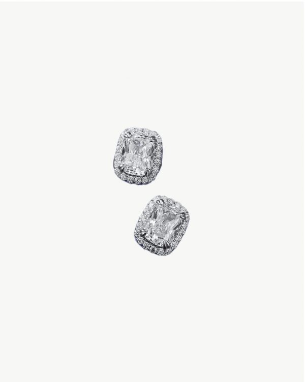 Silver 925 Luxury Zirconia Earrings