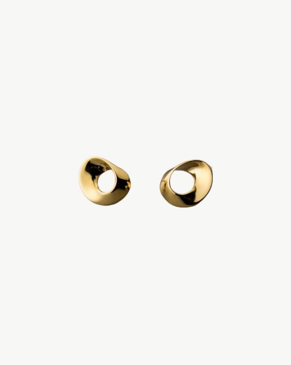 Silver 925 Geometric Stud Earrings